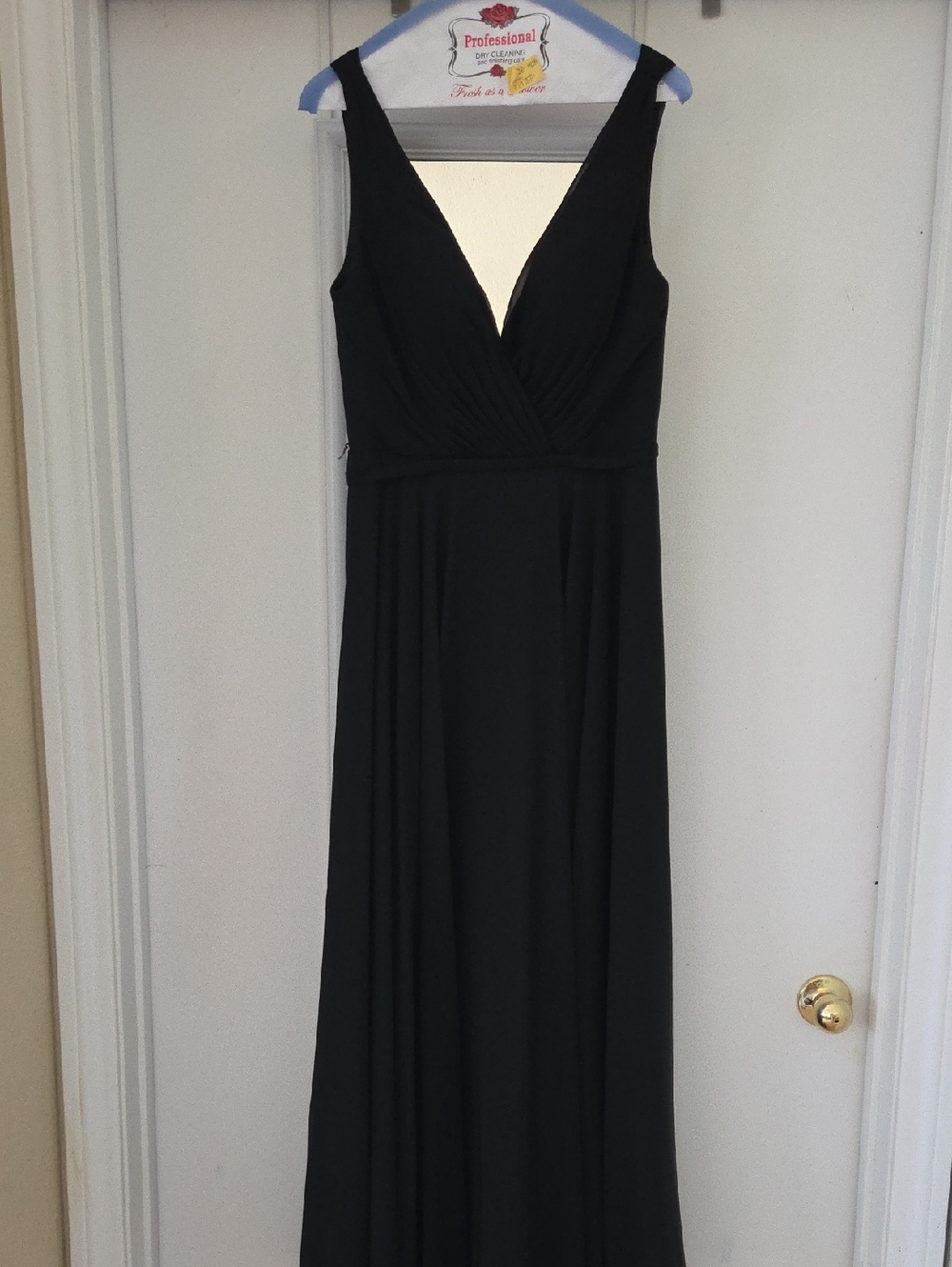 JJs House Black V-Neck Maxi Dress